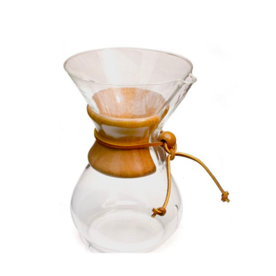 CHEMEX CLASSIC SERIES 6 CUP GLASS COFFEE MAKER