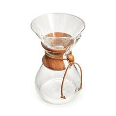 CHEMEX CLASSIC SERIES 8 CUP GLASS COFFEE MAKER